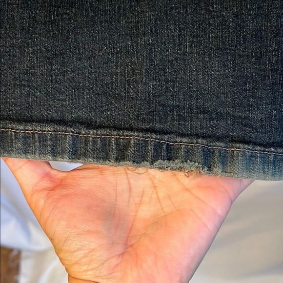 J. Jill Women's Straight Leg Jeans in Dark Blue - Picture 4 of 4